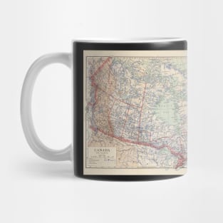 Canada Antique Maps Mug